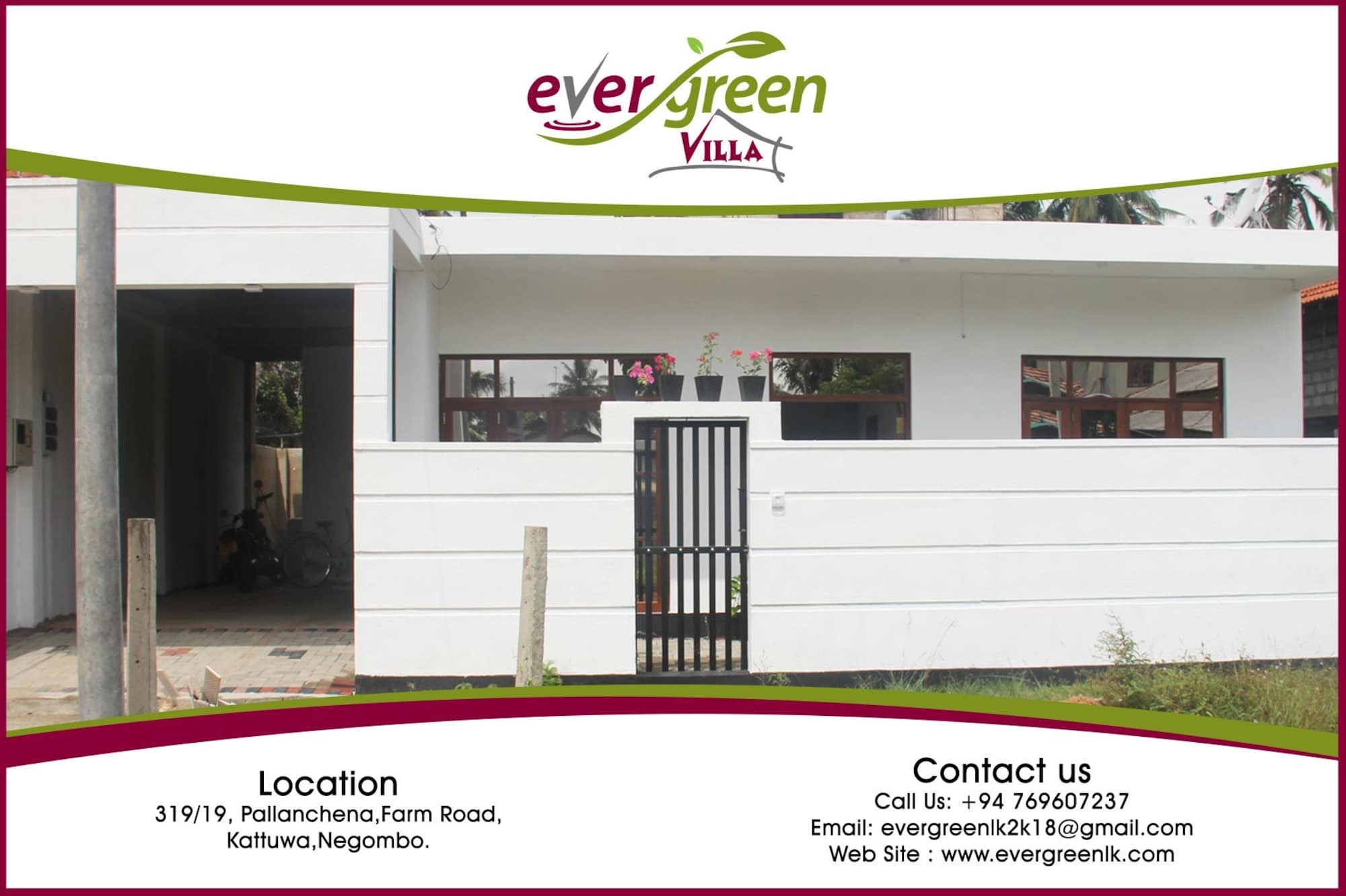 Ever Green Villa Negombo Exteriör bild